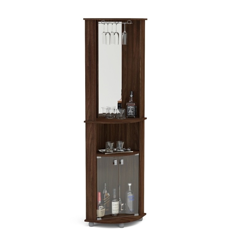 Oblak Corner Bar Cabinet