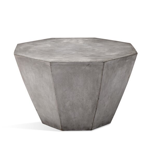 Octagonal Concrete Table
