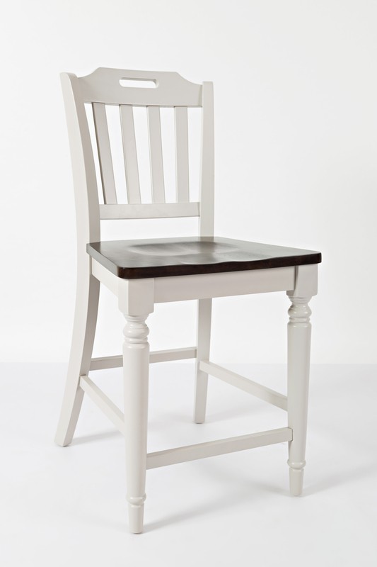 Olavo Counter Height Extendable Solid Wood Dining Set