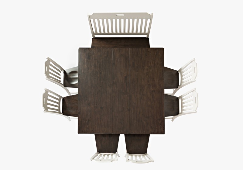 Olavo Counter Height Extendable Solid Wood Dining Set
