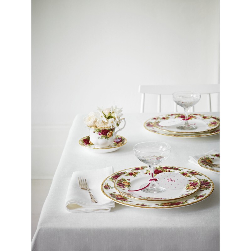 Old Country Roses 3 Piece Kitchen Canister Set