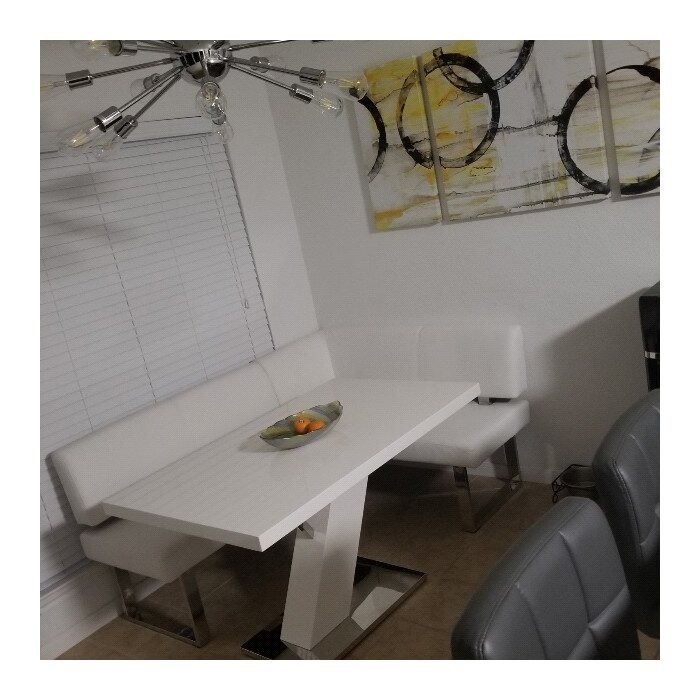 Ondina 4 - Person Breakfast Nook Dining Set
