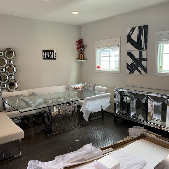 Ondina 4 - Person Breakfast Nook Dining Set