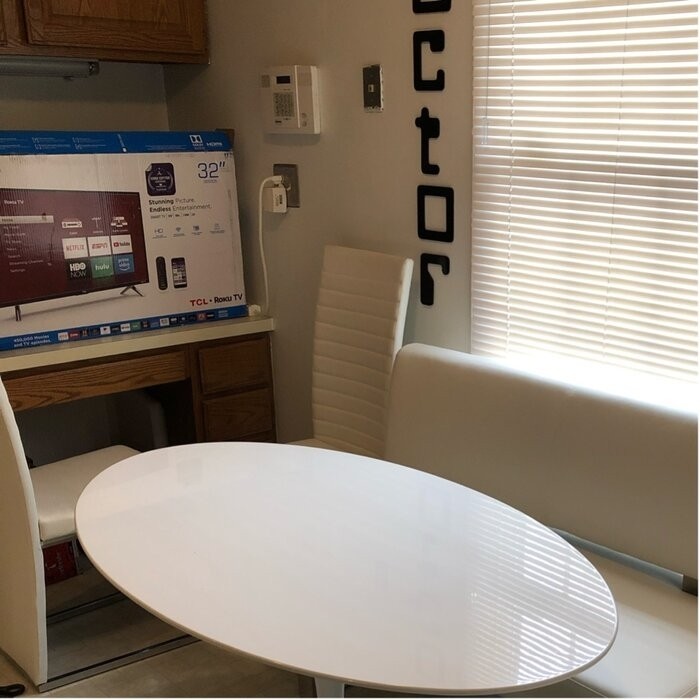 Ondina 4 - Person Breakfast Nook Dining Set
