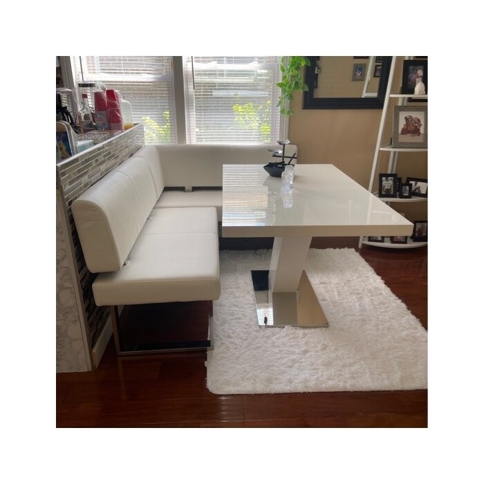 Ondina 4 - Person Breakfast Nook Dining Set
