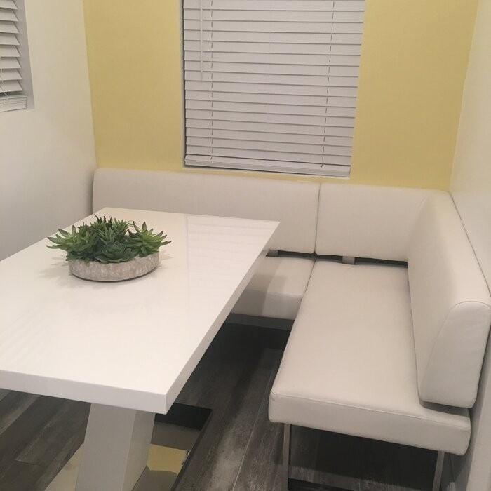 Ondina 4 - Person Breakfast Nook Dining Set