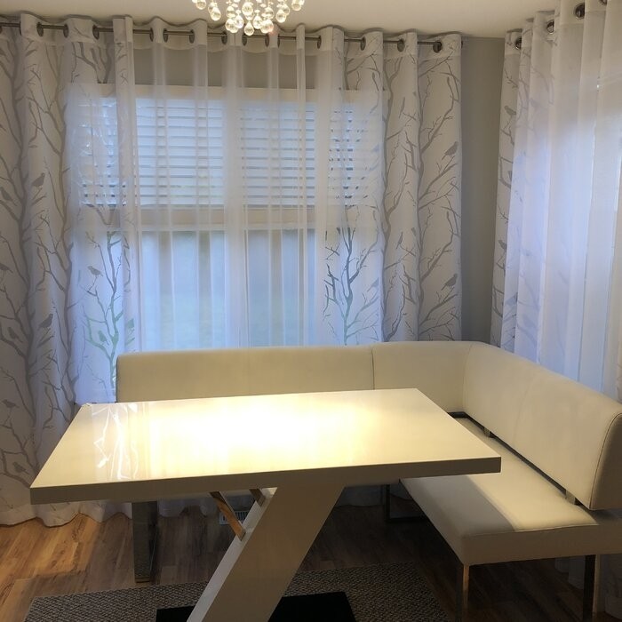 Ondina 4 - Person Breakfast Nook Dining Set