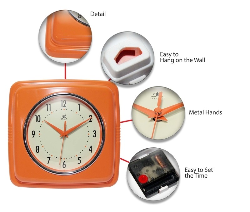 Orrwell Square Wall Clock