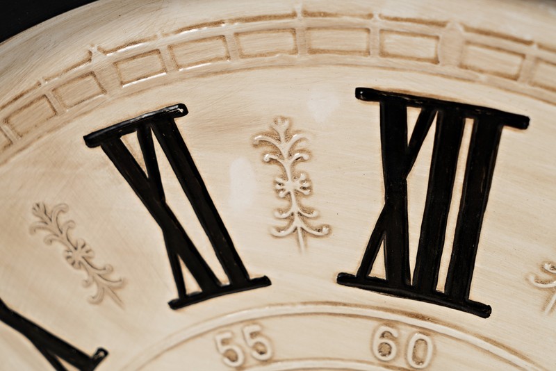 Oversized Hovis Wall Clock