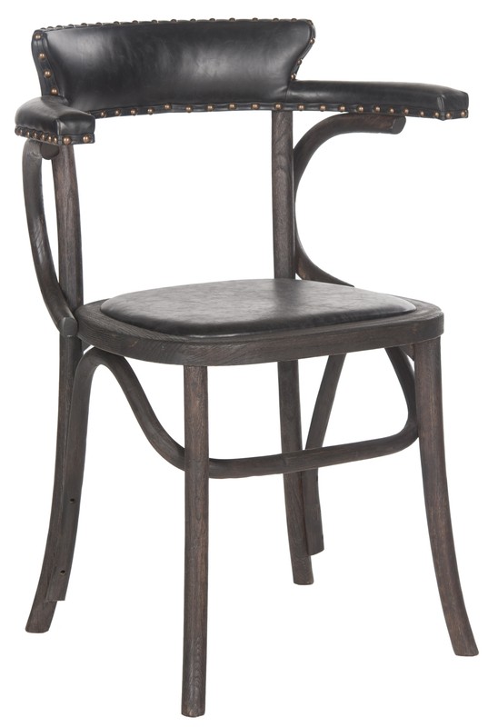 Pembrooke Arm Chair in Antique Black