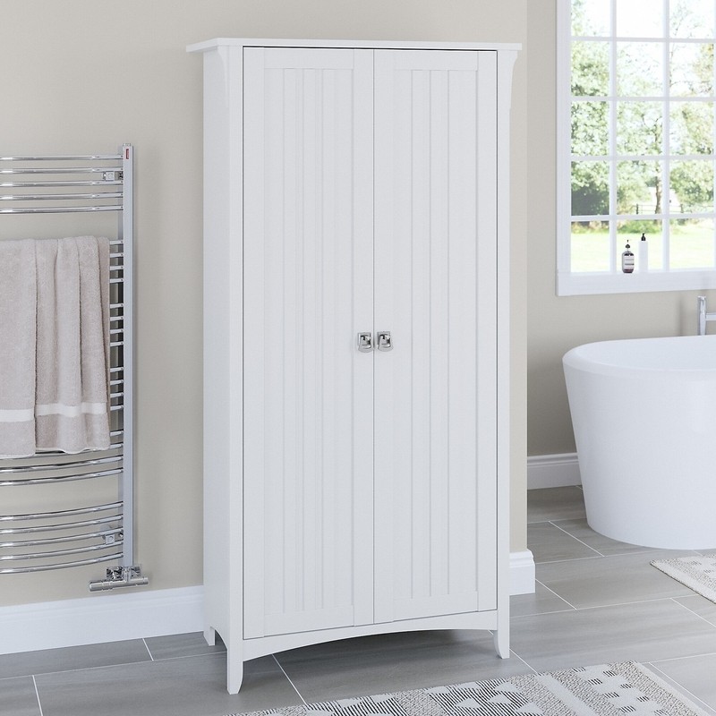Pernell 31'' W x 16'' D Free-Standing Bathroom Cabinet