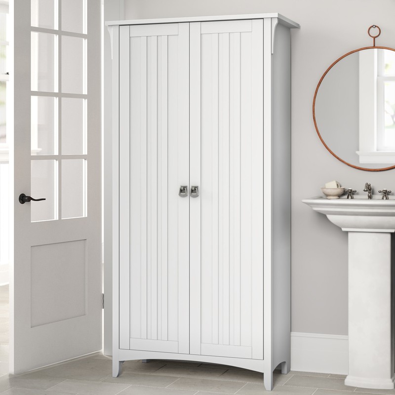 Pernell 31'' W x 16'' D Free-Standing Bathroom Cabinet