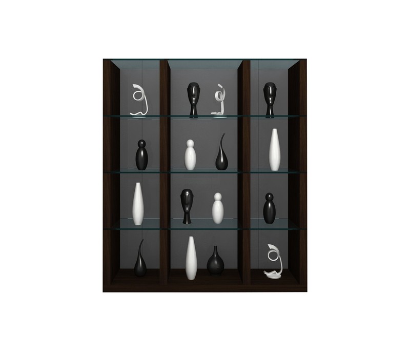 Perrone 72'' H x 62'' W Solid Wood Cube Bookcase