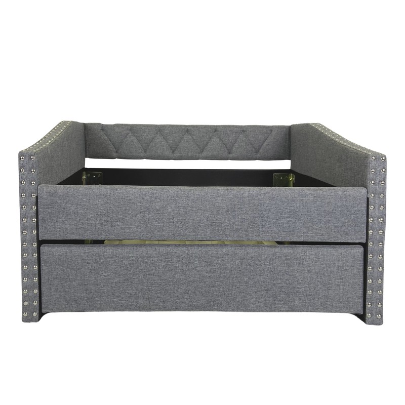 Pet Day Bed For Small Medium Size Dogs With Trundle Unit