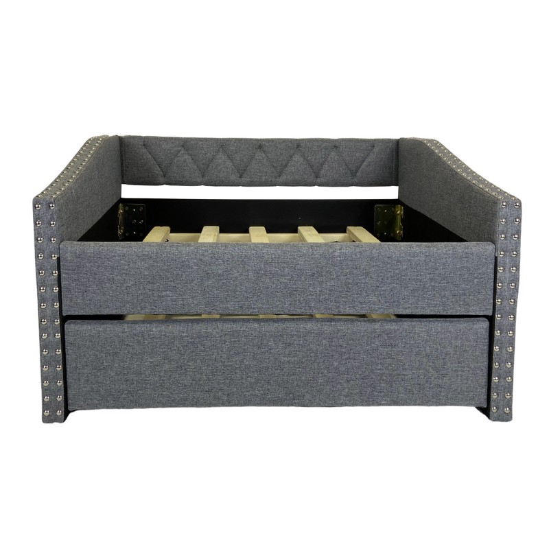 Pet Day Bed For Small Medium Size Dogs With Trundle Unit