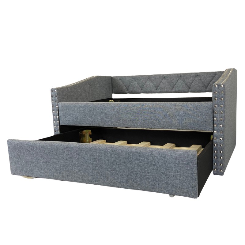 Pet Day Bed For Small Medium Size Dogs With Trundle Unit