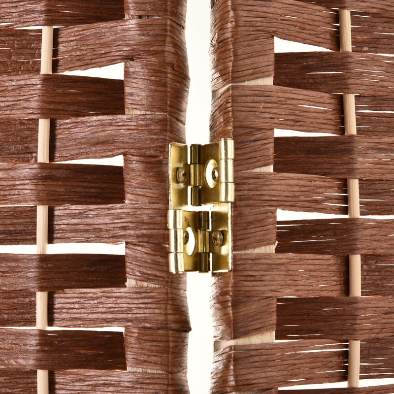 Plattsburg 70.9'' H Bamboo/Rattan Folding Room Divider