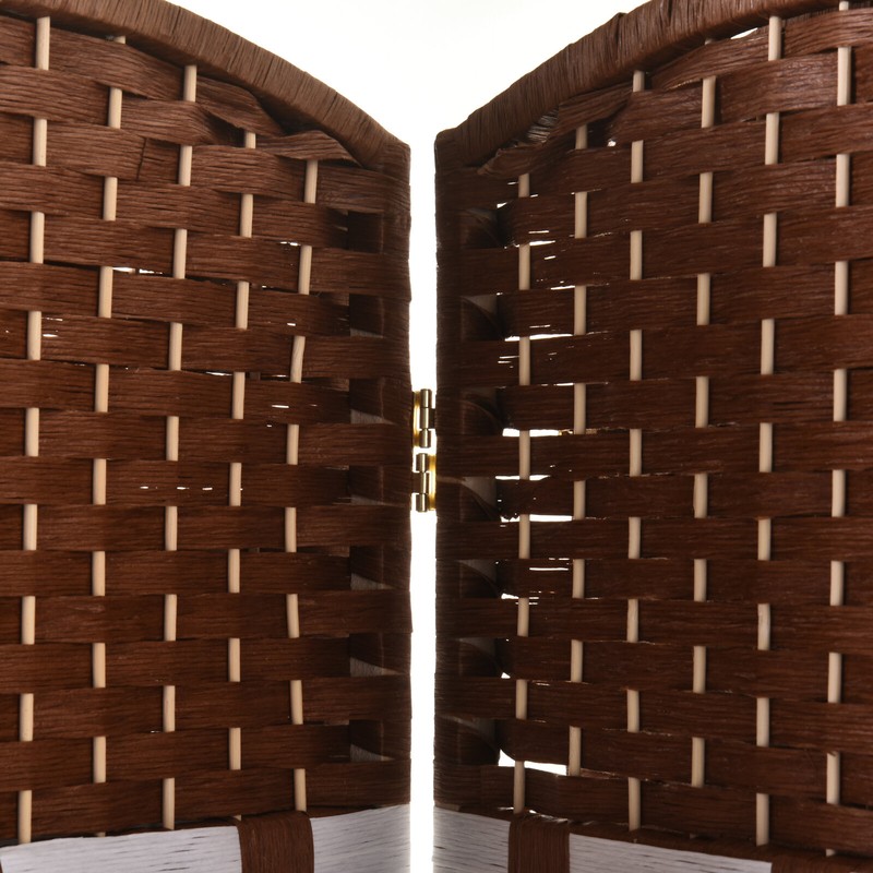 Plattsburg 70.9'' H Bamboo/Rattan Folding Room Divider