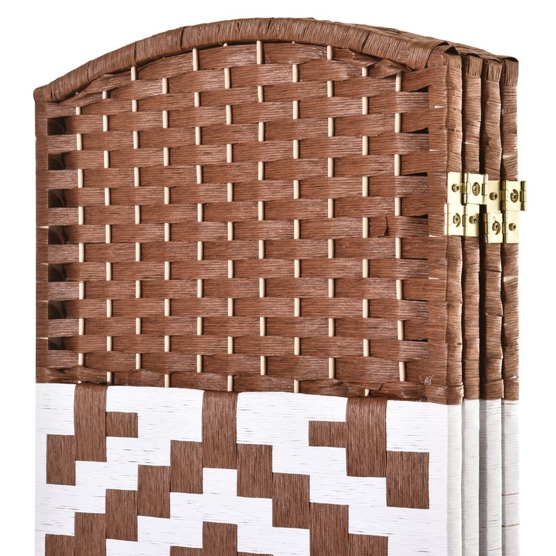 Plattsburg 70.9'' H Bamboo/Rattan Folding Room Divider