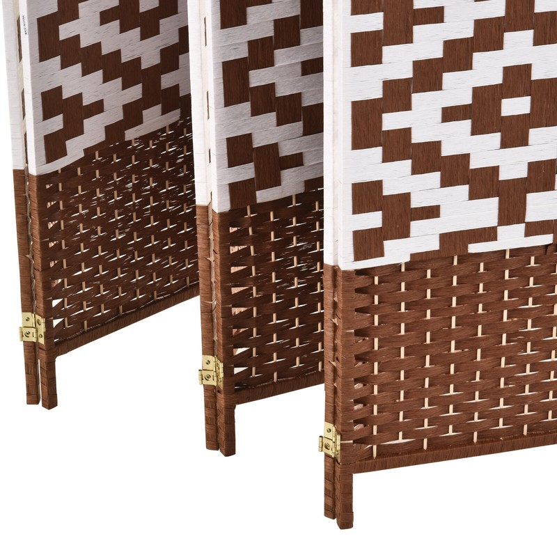 Plattsburg 70.9'' H Bamboo/Rattan Folding Room Divider