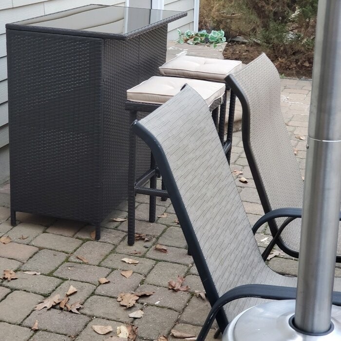 Powe Outdoor 3-Piece Bar Set