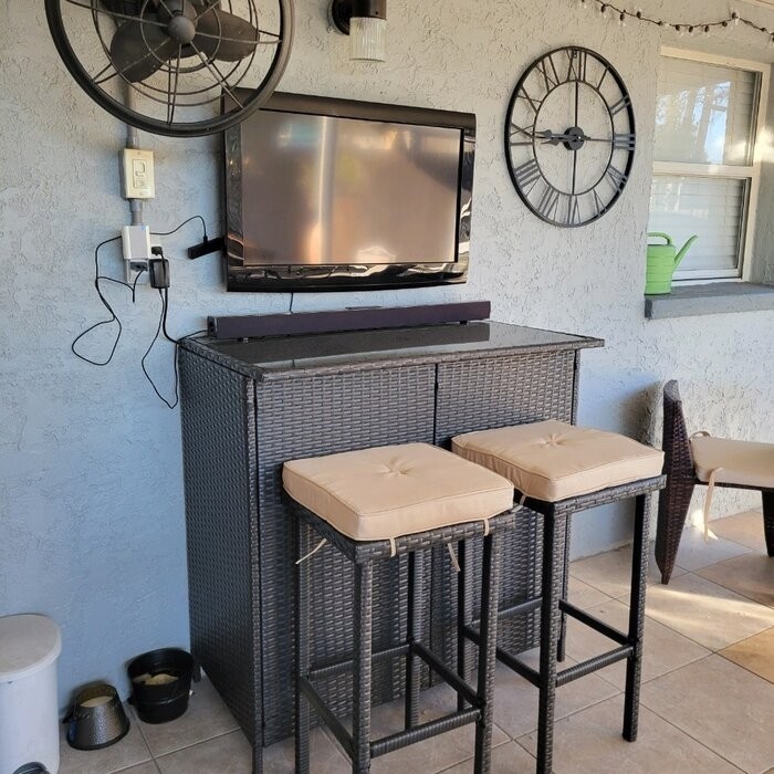 Powe Outdoor 3-Piece Bar Set