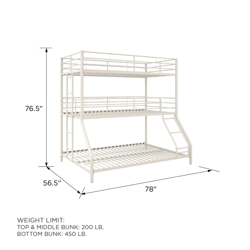 Preece Triple / Quad Bunk Bed by Mack & Milo™