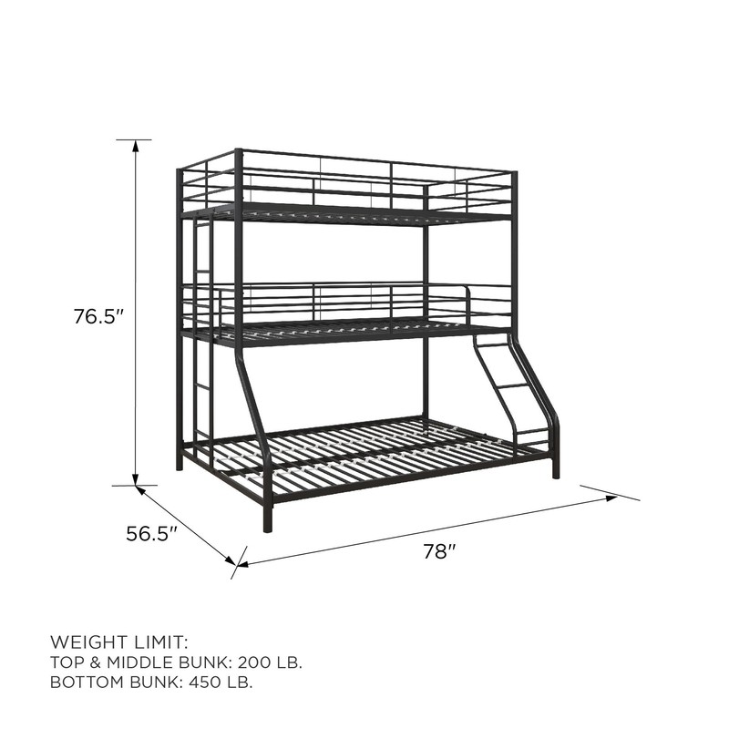 Preece Triple / Quad Bunk Bed by Mack & Milo™