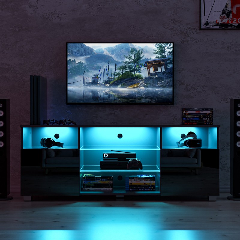 Quayshon TV Stand for TVs up to 55"