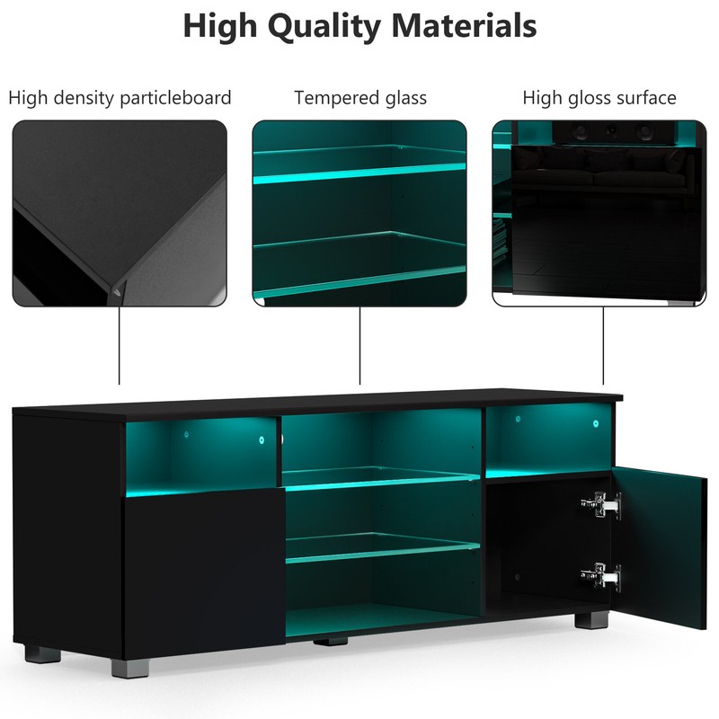 Quayshon TV Stand for TVs up to 55"