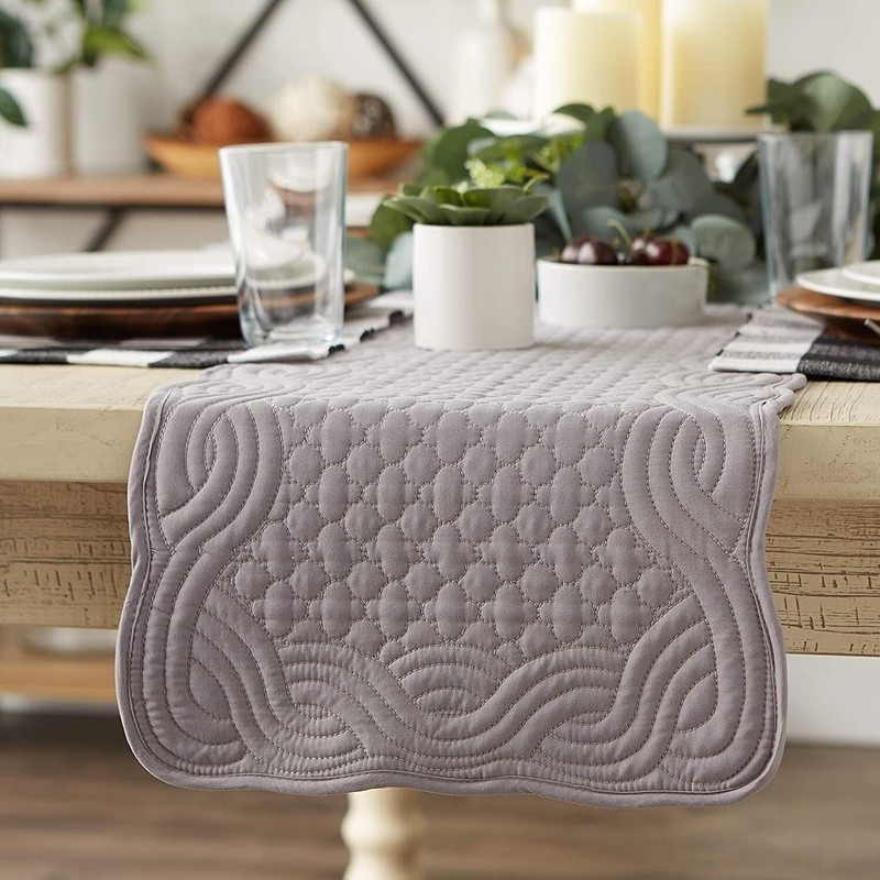 Quilted Farmhouse Collection Tabletop, Placemat Set,