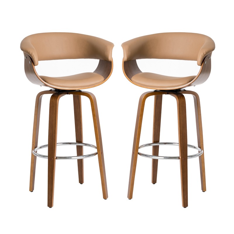 Remmers Swivel 29.73" Bar Stool