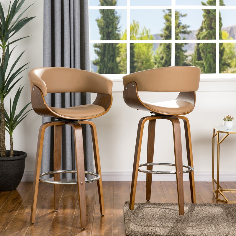 Remmers Swivel 29.73" Bar Stool
