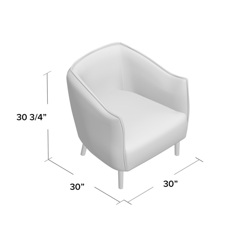 Remus 25.5" Barrel Chair