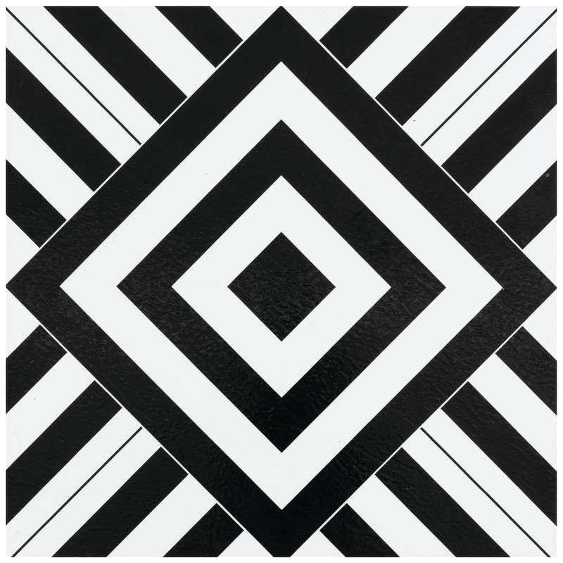 Retro Self Adhesive 12" x 12" x 1.5mm Vinyl Tile