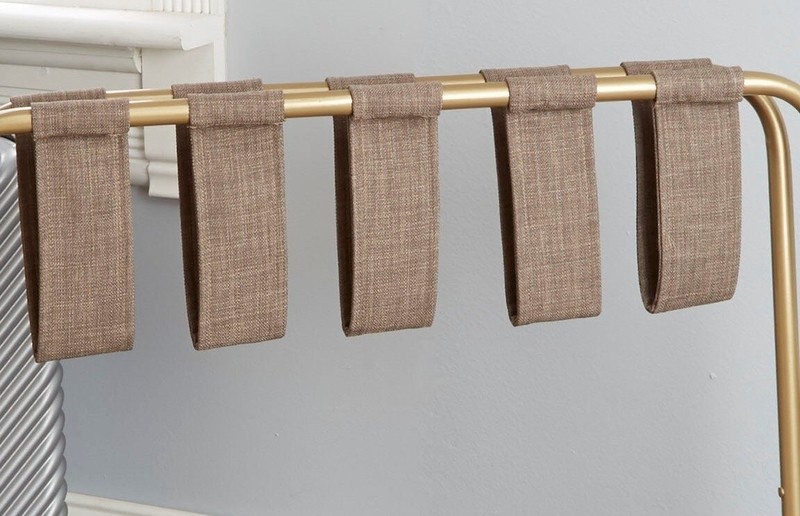 Rhys Folding Metal Luggage Rack