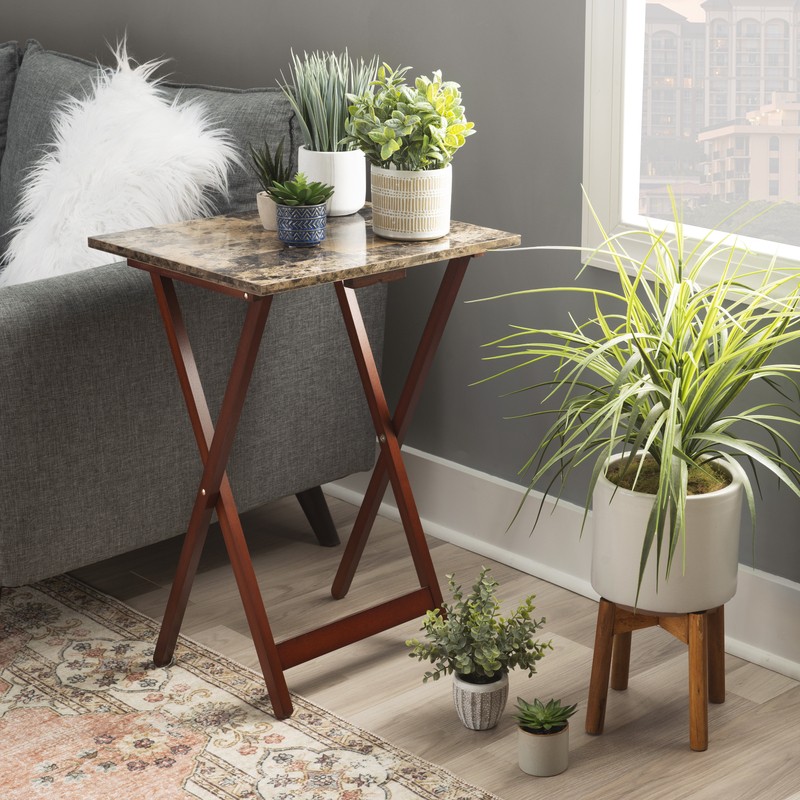Riceboro Tray Table Set