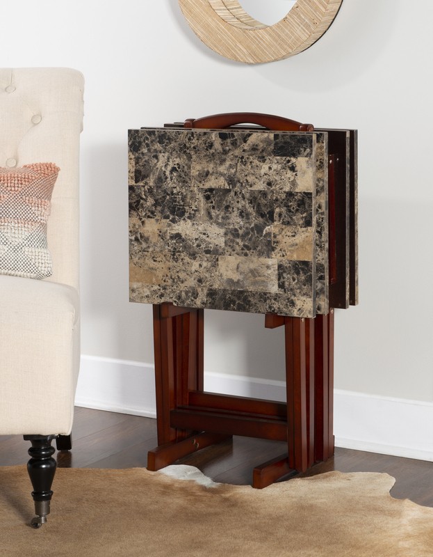 Riceboro Tray Table Set