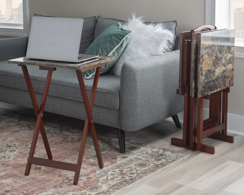 Riceboro Tray Table Set