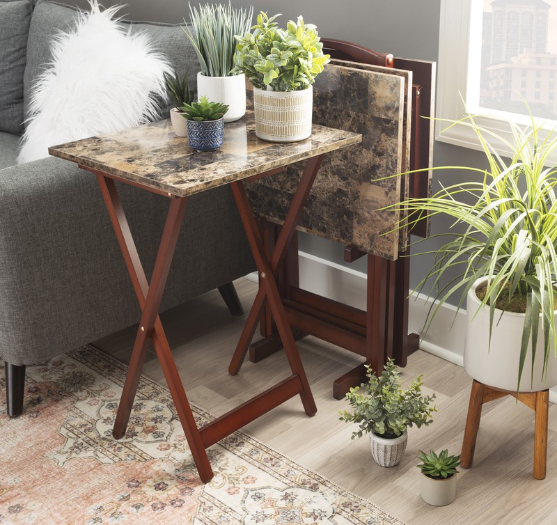 Riceboro Tray Table Set