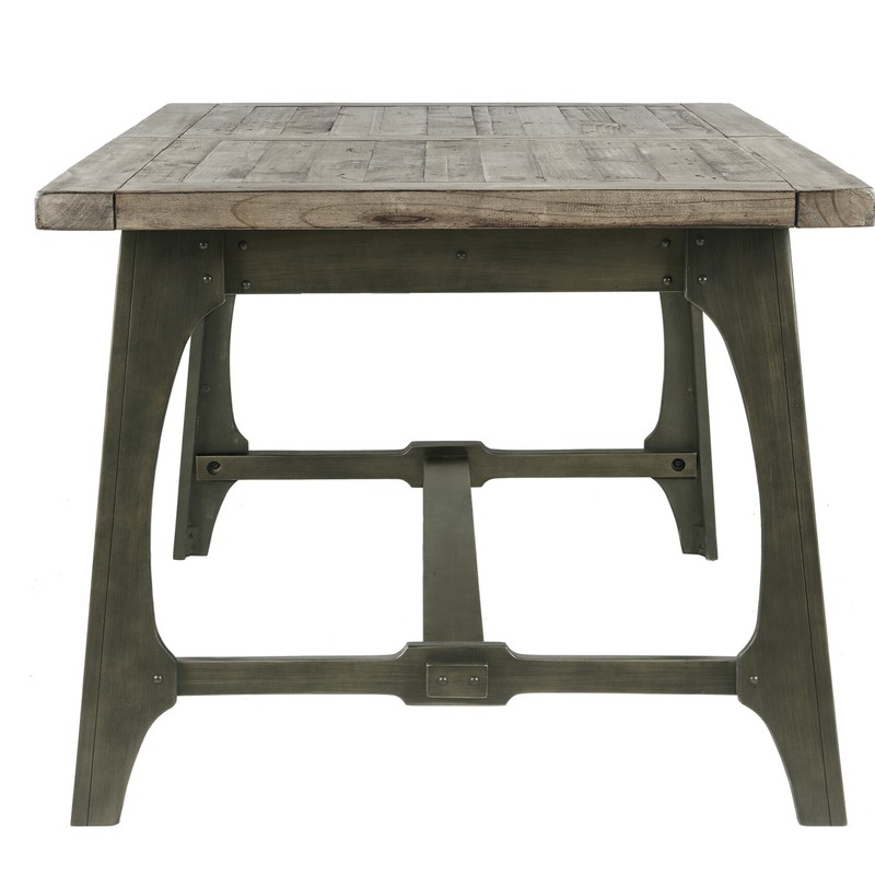 Rillie Butterfly Leaf Pine Solid Wood Dining Table