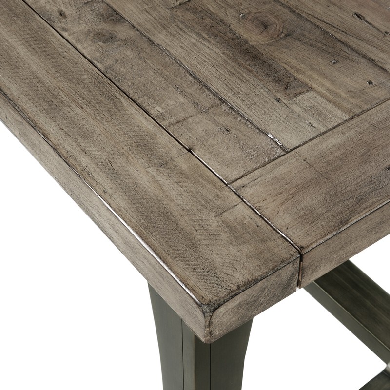 Rillie Butterfly Leaf Pine Solid Wood Dining Table