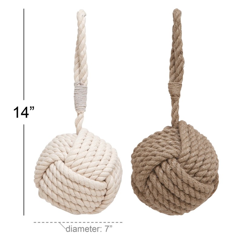 Rockingham Fabric Weighted Floor Stop