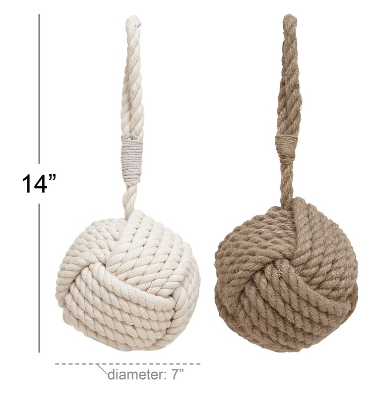 Rockingham Fabric Weighted Floor Stop