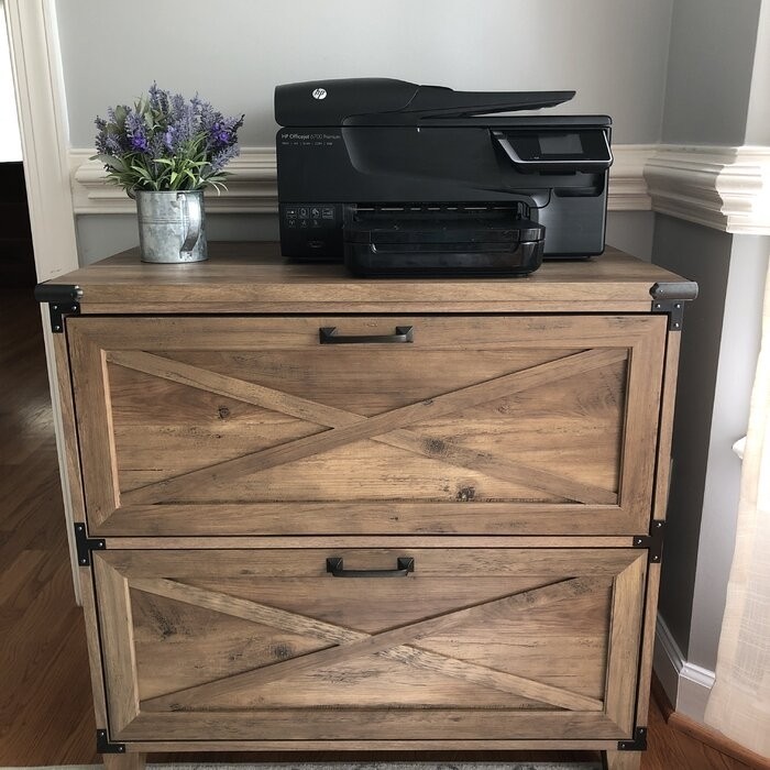Roney 31.5'' Wide 2 -Drawer Lateral Filing Cabinet