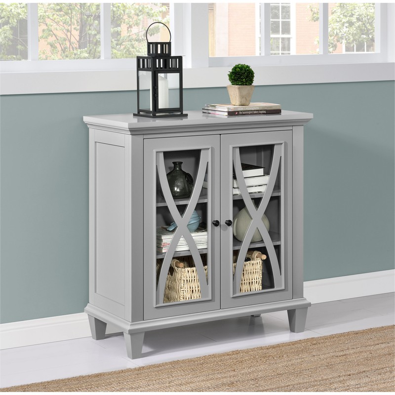 Rosendale 33.97'' Tall 2 - Door Accent Cabinet