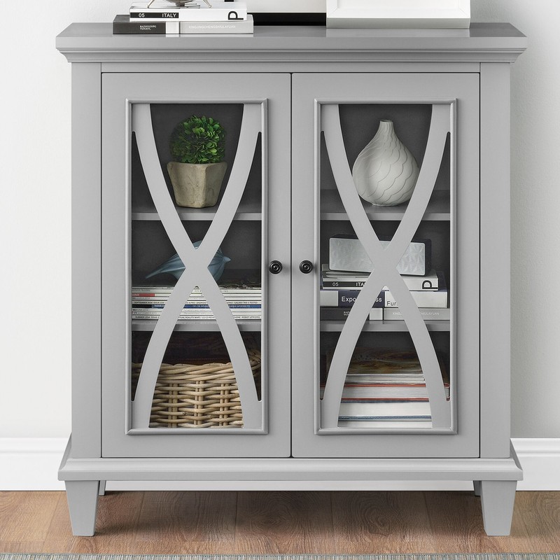 Rosendale 33.97'' Tall 2 - Door Accent Cabinet