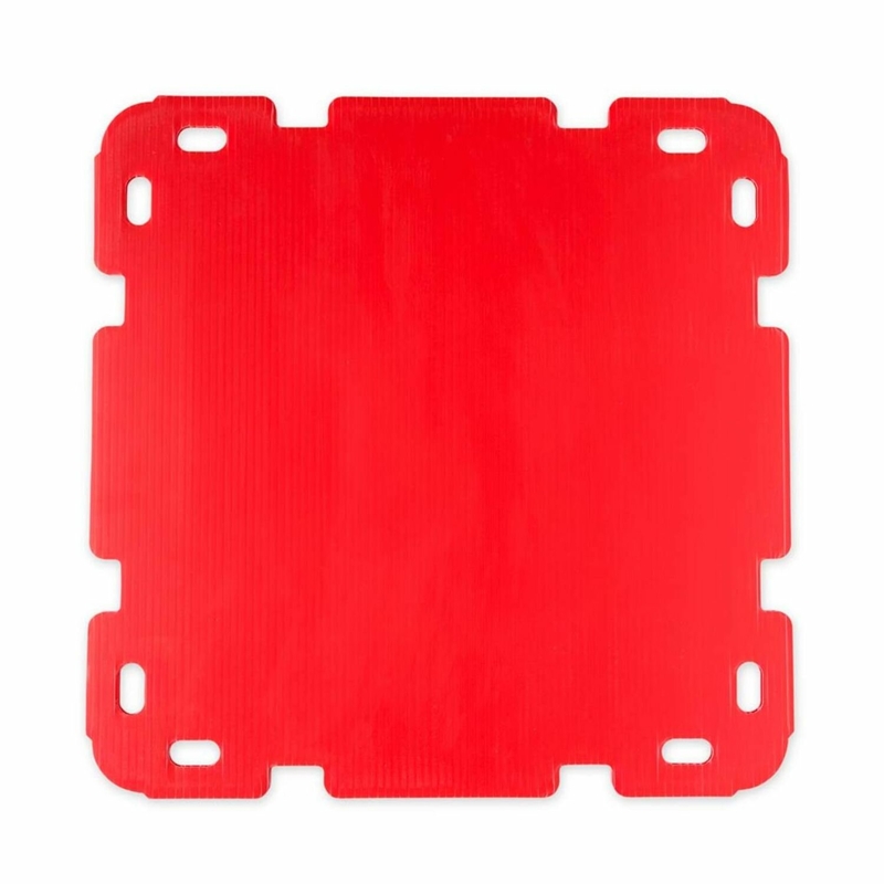 Safe Fantasy Fort 1.8'x 1.8' Indoor/Outdoor Plastic DIY Playhouse Kit