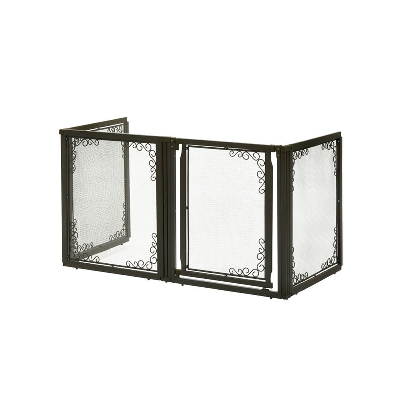 Sallee Convertible Elite Mesh 4 Panel Pet Gate