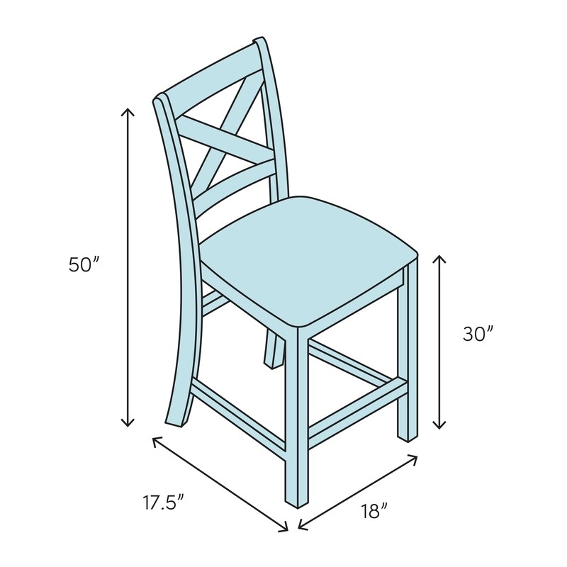 Schiavo Swivel Solid Wood Bar & Counter Stool